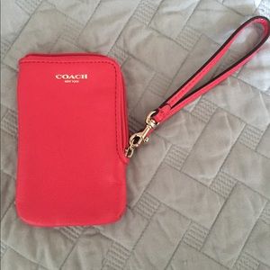 Coach Wristlet - Pink